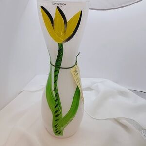 Vintage Kosta Boda 'Tulipa' Tulip Collection Art Vase